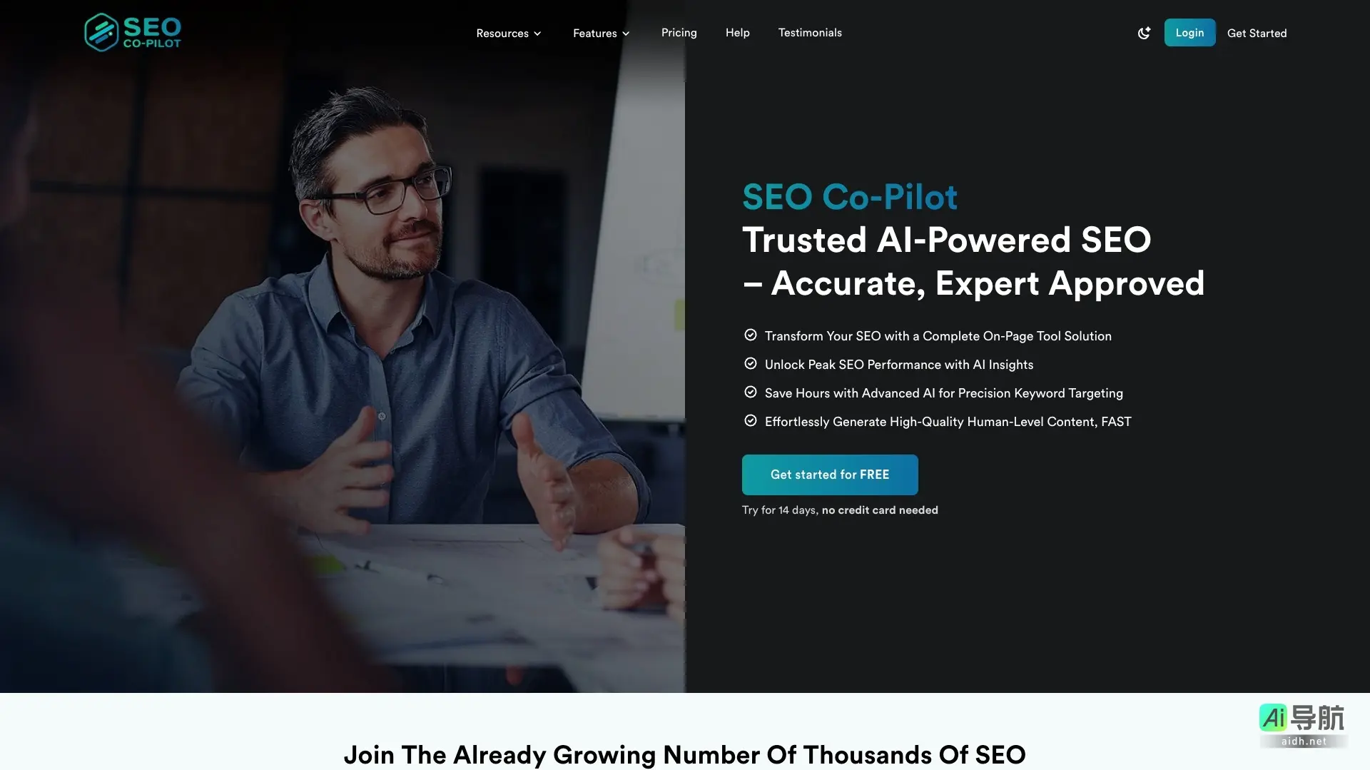 SEO CO-PILOT SEO Co-Pilot是一个基于科学方法的AI驱动SEO工具，旨在提升网站排名和内容质量