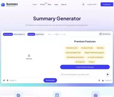 AI Summary Generator