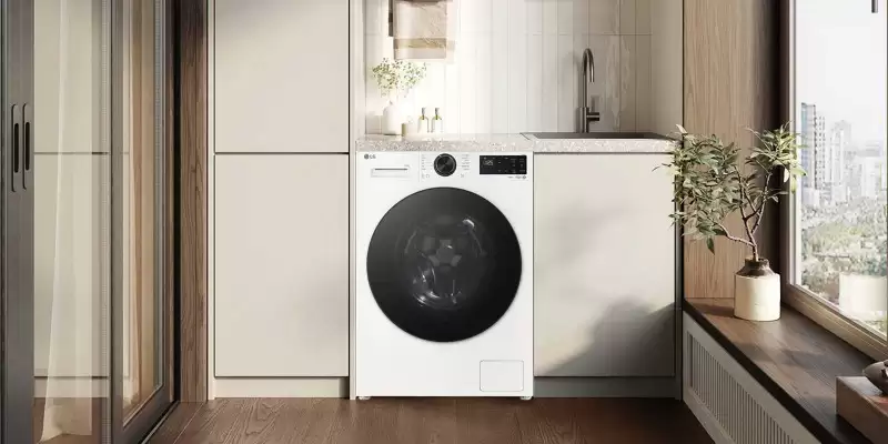 LG沐光系列洗烘产品示意图