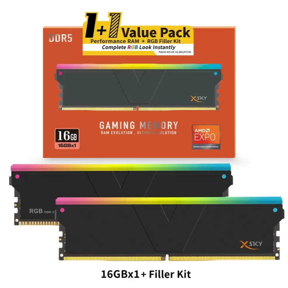 内存市场怪现状：全何推出1真内存条+1虚拟灯条套装