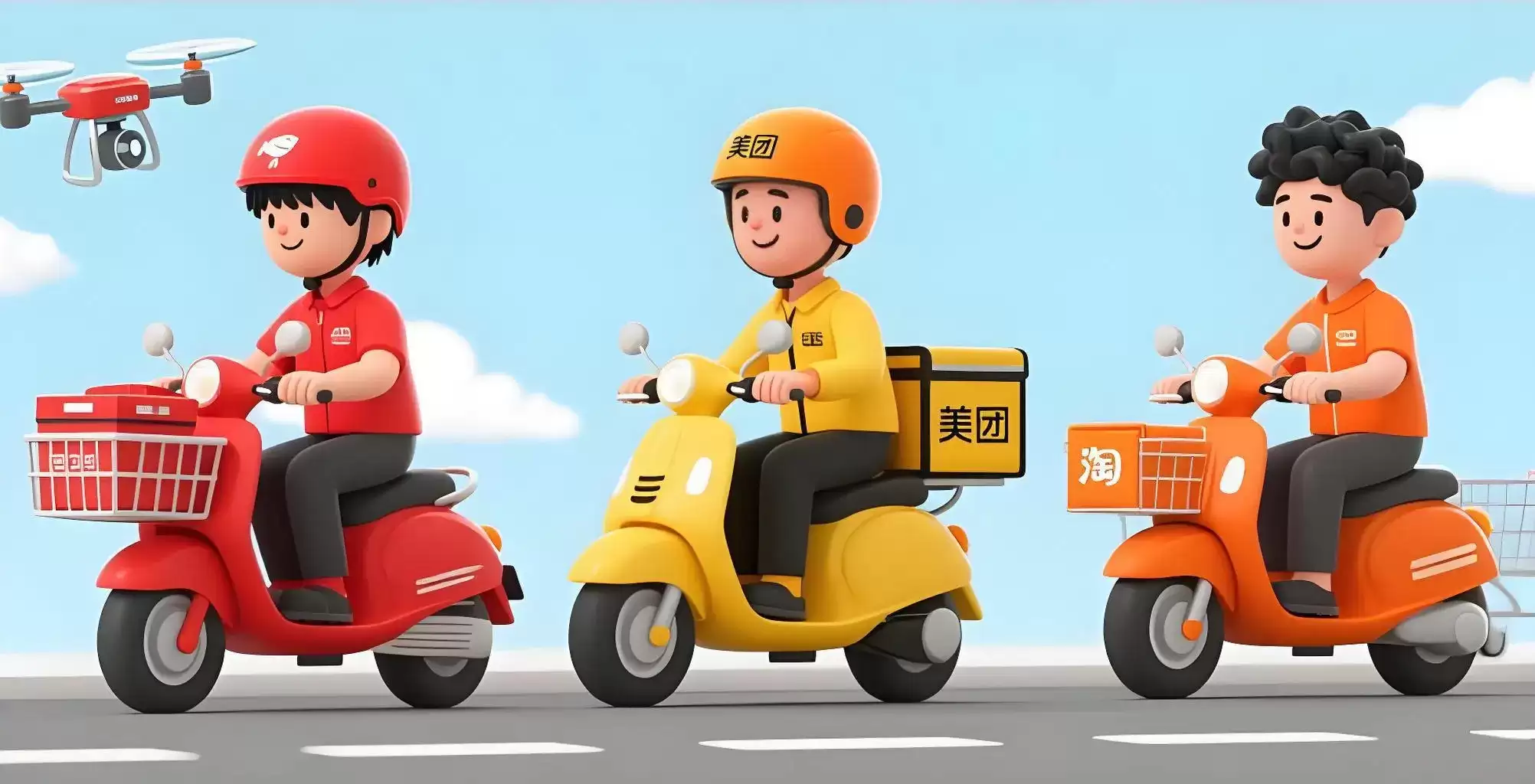 1000亿补贴换1亿订单流量值不值？外卖平台抢的不是订单，是下一个十年