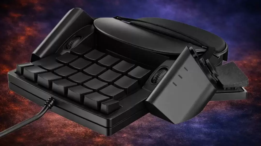 单手玩家打造单手游戏控制器引热议 键盘鼠标摇杆功能全融合