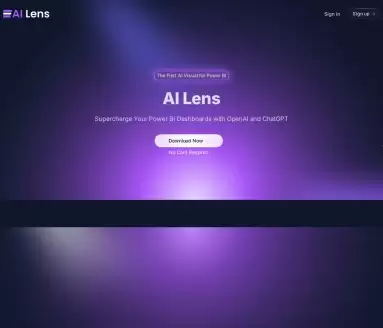 Power BI AI Lens