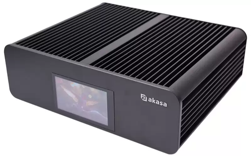 Akasa 发布 3 款带屏无风扇被动散热嵌入式系统机箱