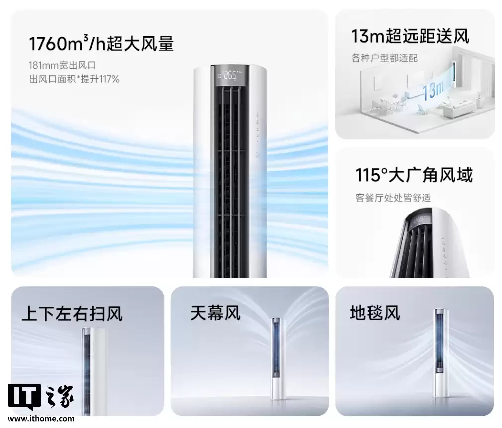 小米推出“米家空调 巨省电 Pro 超一级能效”：提供大 2 匹 / 3 匹版本，4699 元起