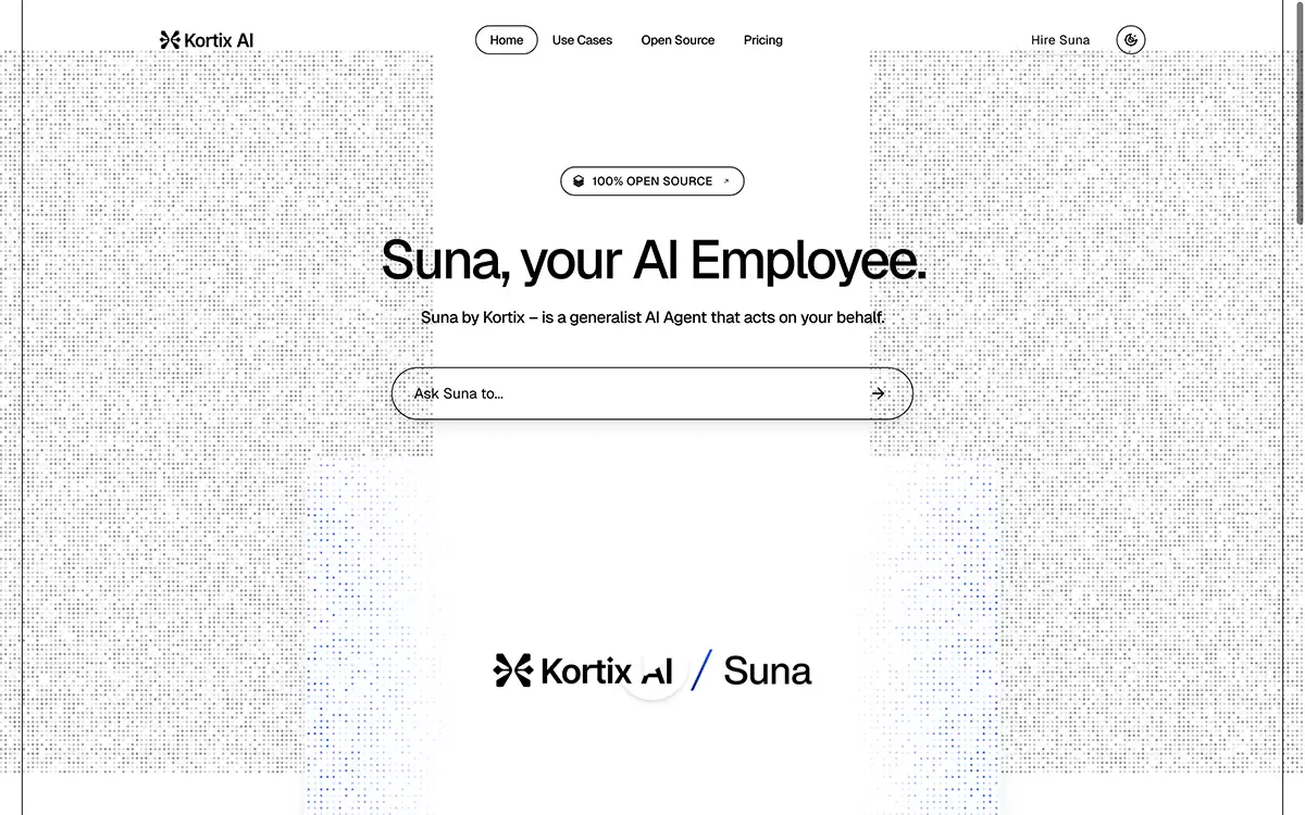 Suna-全球首个开源的通用型AI Agent项目
