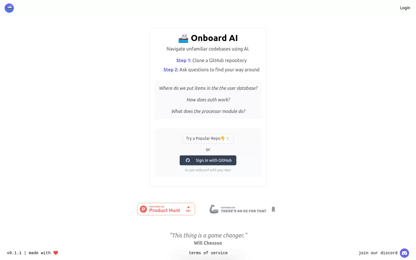 Onboard AI : AI辅助代码导航